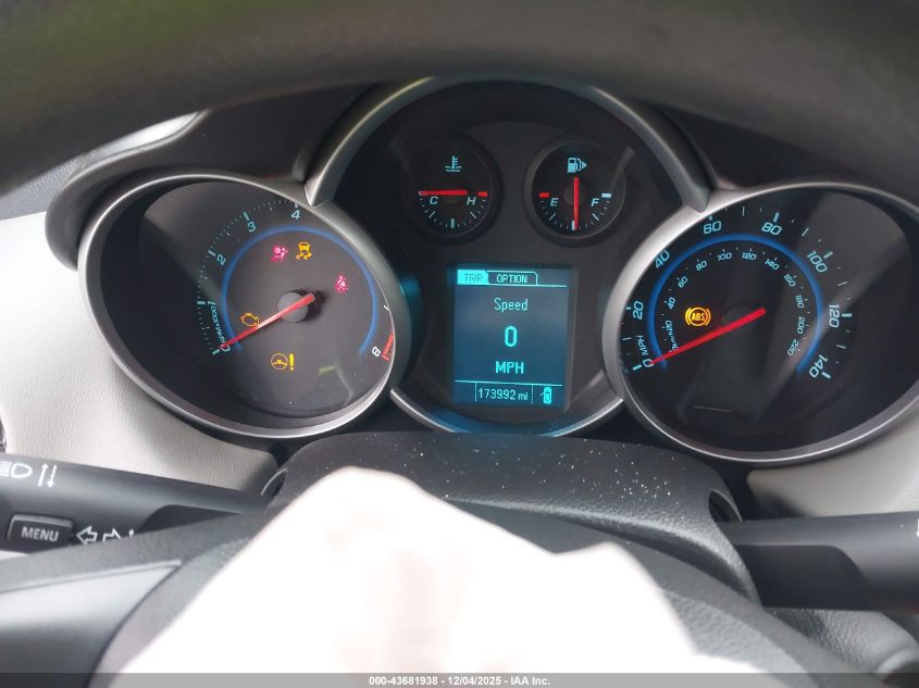 2014 Chevrolet Cruze Ls Auto VIN: 1G1PA5SG5E7240607 Lot: 43681938