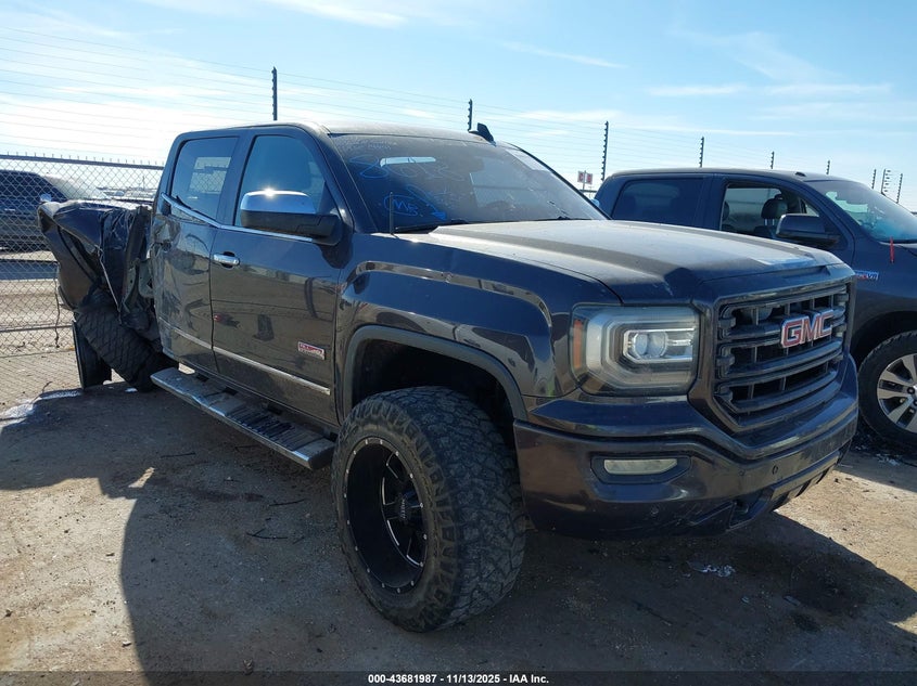 2016 GMC SIERRA 1500 SLT - 3GTU2NEC6GG228618