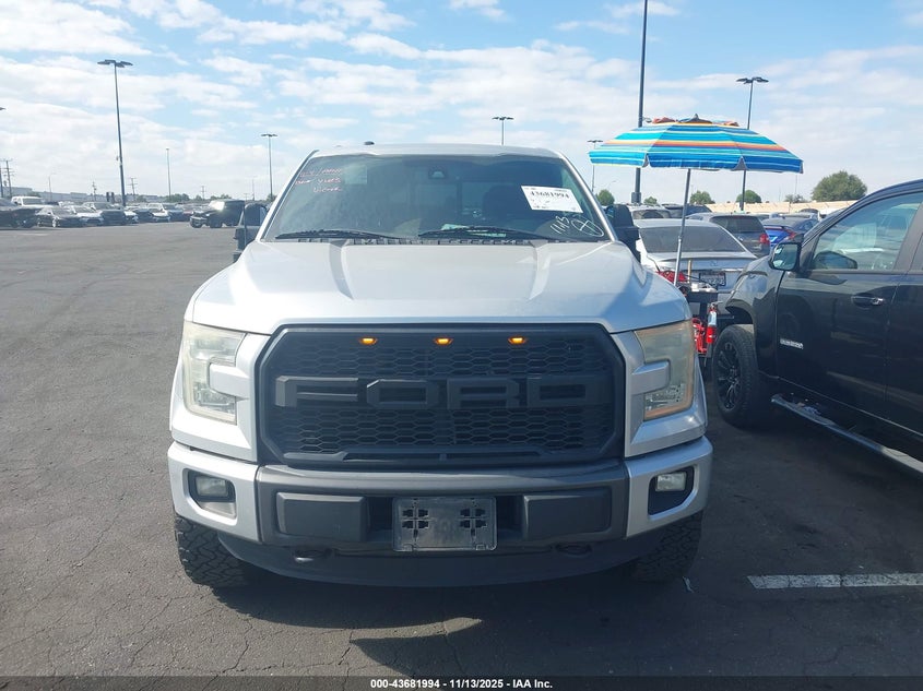 2015 Ford F-150 Lariat VIN: 1FTEW1EG7FFB83516 Lot: 43681994