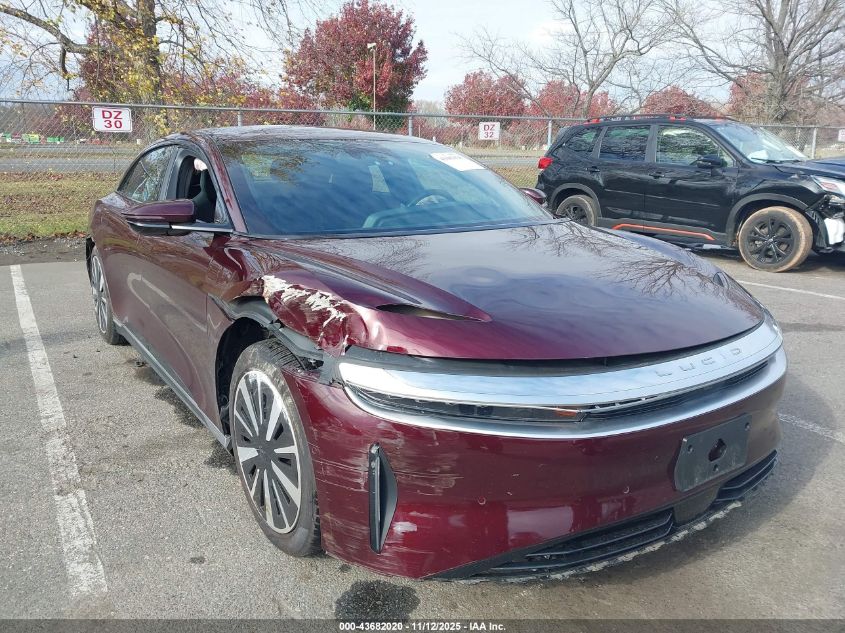 2023 Lucid Air Pure VIN: 50EA1PFA2PA009020 Lot: 43682020