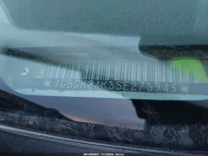 1995 Chevrolet Gmt-400 K2500 VIN: 1GBGK24K3SE273945 Lot: 43682037