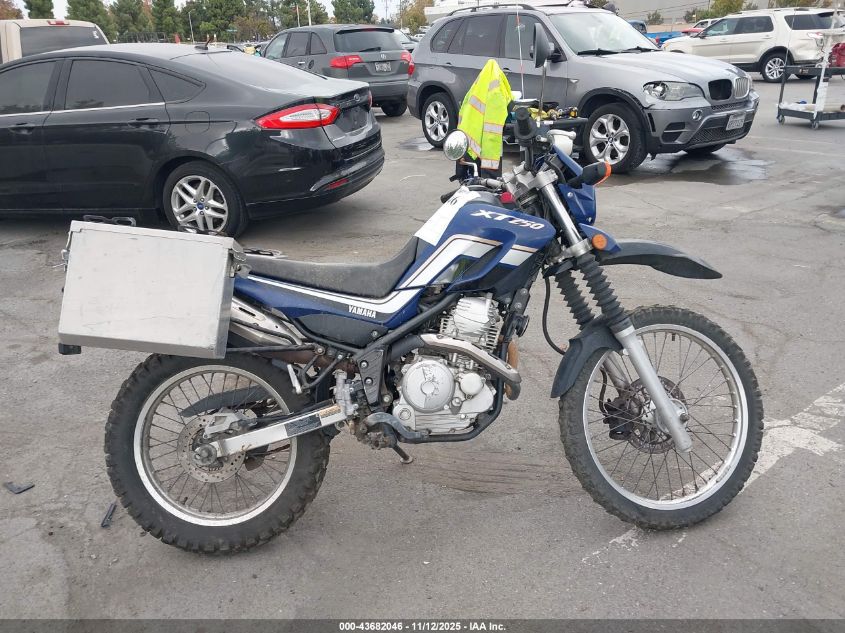 2017 Yamaha Xt250 C VIN: JYADG24Y3HA001024 Lot: 43682046