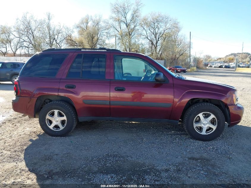 2005 Chevrolet Trailblazer Ls VIN: 1GNDT13S352194909 Lot: 43682051