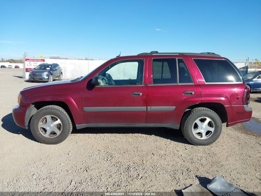 2005 Chevrolet Trailblazer Ls VIN: 1GNDT13S352194909 Lot: 43682051