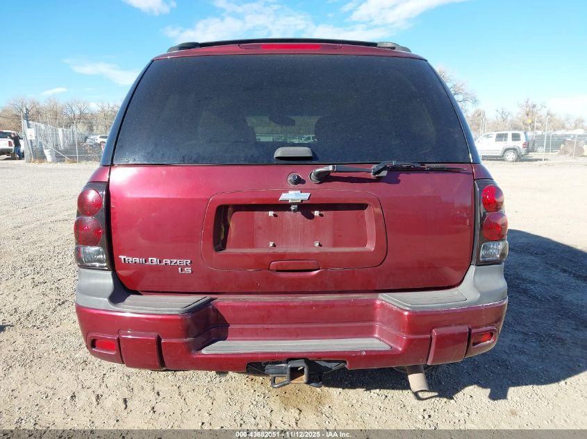 2005 Chevrolet Trailblazer Ls VIN: 1GNDT13S352194909 Lot: 43682051