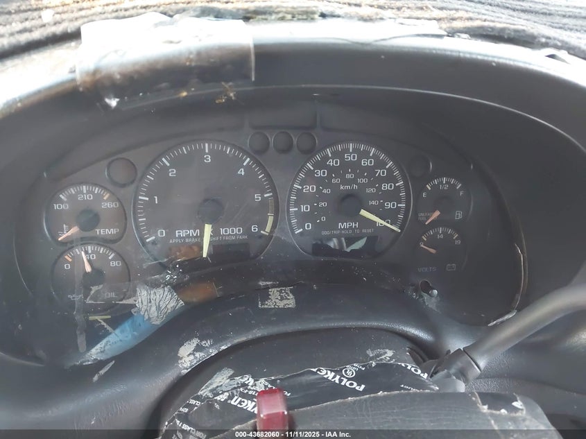 1998 Chevrolet Blazer Ls VIN: 1GNCS13W4WK185042 Lot: 43682060