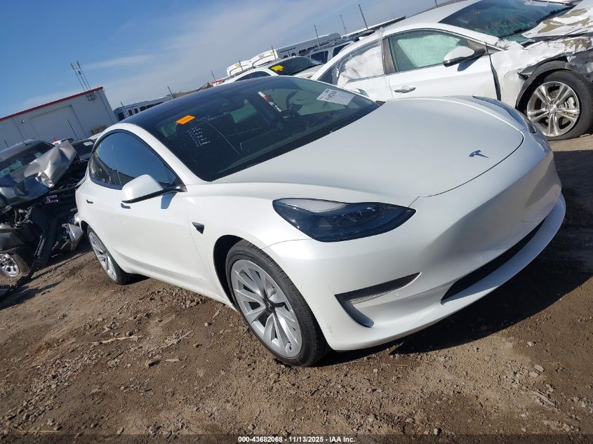 TESLA MODEL 3 STANDARD RANGE PLUS REAR-WHEEL DRIVE