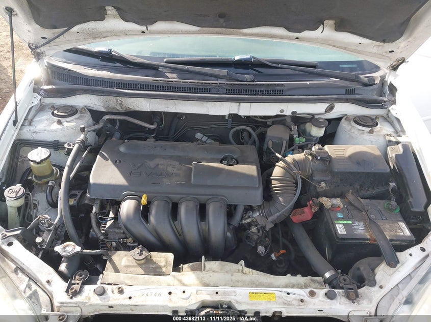 2003 Toyota Corolla Le VIN: 1NXBR38E53Z052801 Lot: 43682113