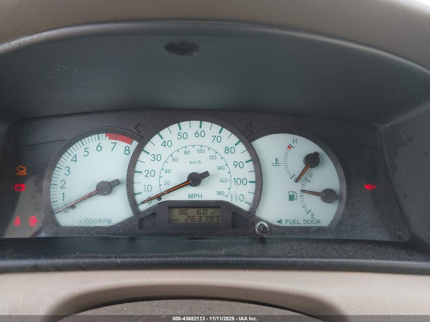 2003 Toyota Corolla Le VIN: 1NXBR38E53Z052801 Lot: 43682113