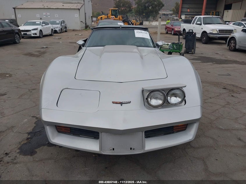 1981 Chevrolet Corvette VIN: 1G1AY876XBS408530 Lot: 43682148