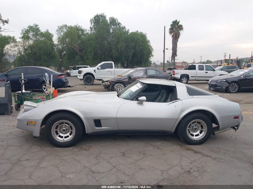 1981 Chevrolet Corvette VIN: 1G1AY876XBS408530 Lot: 43682148