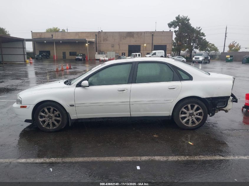 2004 Volvo S80 2.5T VIN: YV1TS59H741381899 Lot: 43682149