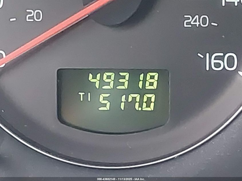 2004 Volvo S80 2.5T VIN: YV1TS59H741381899 Lot: 43682149