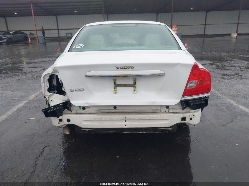 2004 Volvo S80 2.5T VIN: YV1TS59H741381899 Lot: 43682149