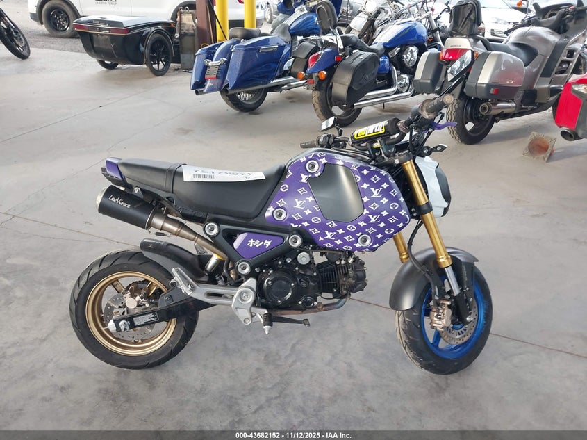 2023 Honda Grom A VIN: MLHJC9252P5100345 Lot: 43682152