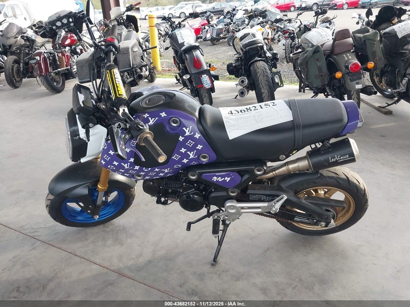 2023 Honda Grom A VIN: MLHJC9252P5100345 Lot: 43682152