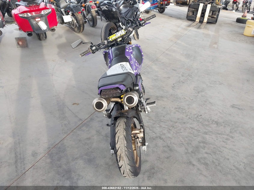 2023 Honda Grom A VIN: MLHJC9252P5100345 Lot: 43682152