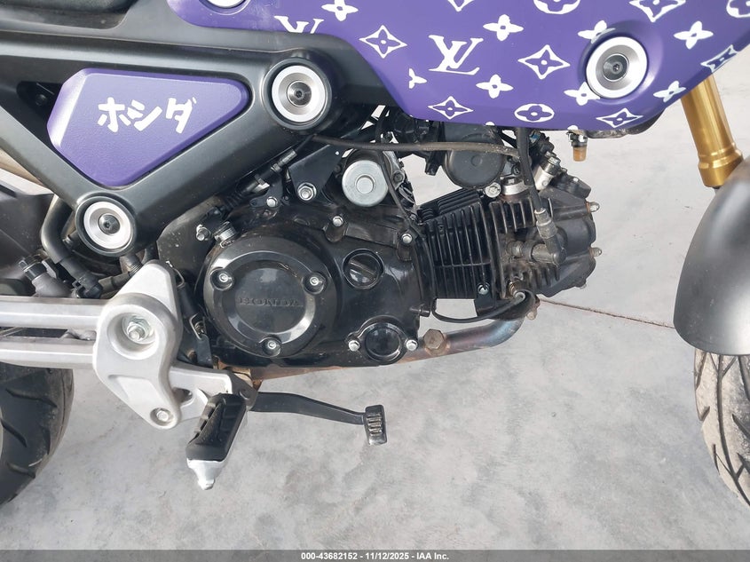 2023 Honda Grom A VIN: MLHJC9252P5100345 Lot: 43682152