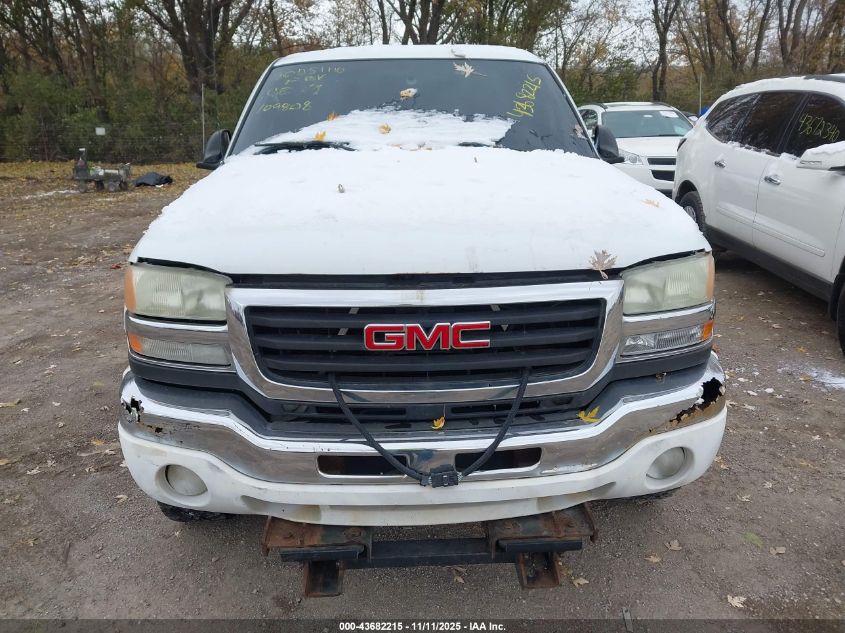 2005 GMC Sierra 2500Hd Sle VIN: 1GTHK29U95E109808 Lot: 43682215