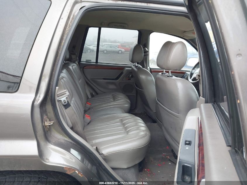 1999 Jeep Grand Cherokee Limited VIN: 1J4GW68N2XC597168 Lot: 43682218