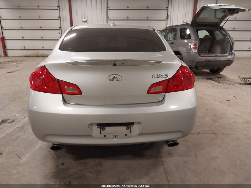 2008 Infiniti G35X VIN: JNKBV61F28M271872 Lot: 43682223