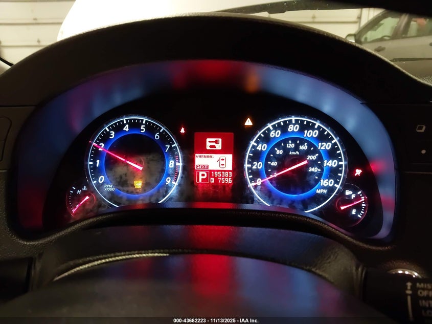 2008 Infiniti G35X VIN: JNKBV61F28M271872 Lot: 43682223