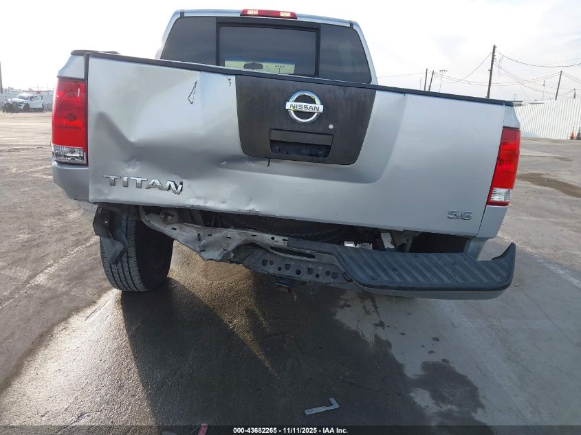 2008 Nissan Titan Le/Xe VIN: 1N6AA07D58N344042 Lot: 43682265