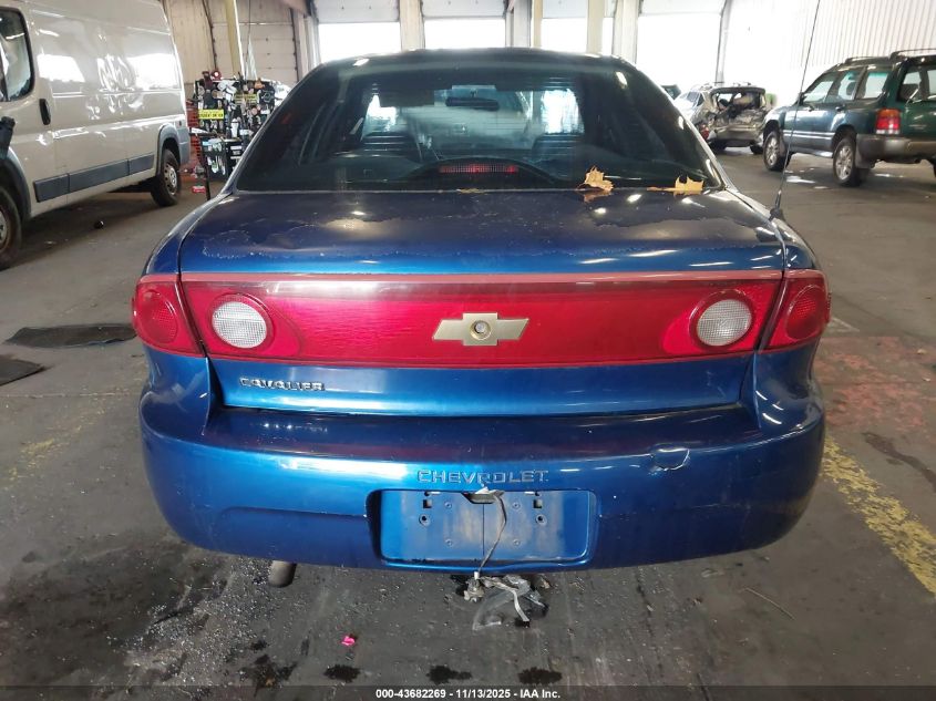 2005 Chevrolet Cavalier VIN: 1G1JC52F757123425 Lot: 43682269