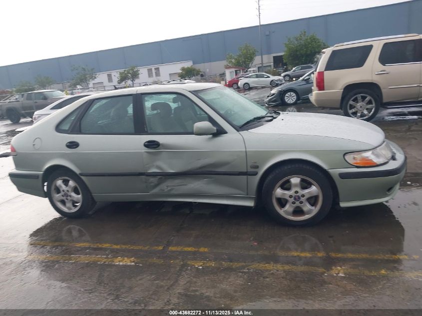 2001 Saab 9-3 Se VIN: YS3DF55K212054213 Lot: 43682272