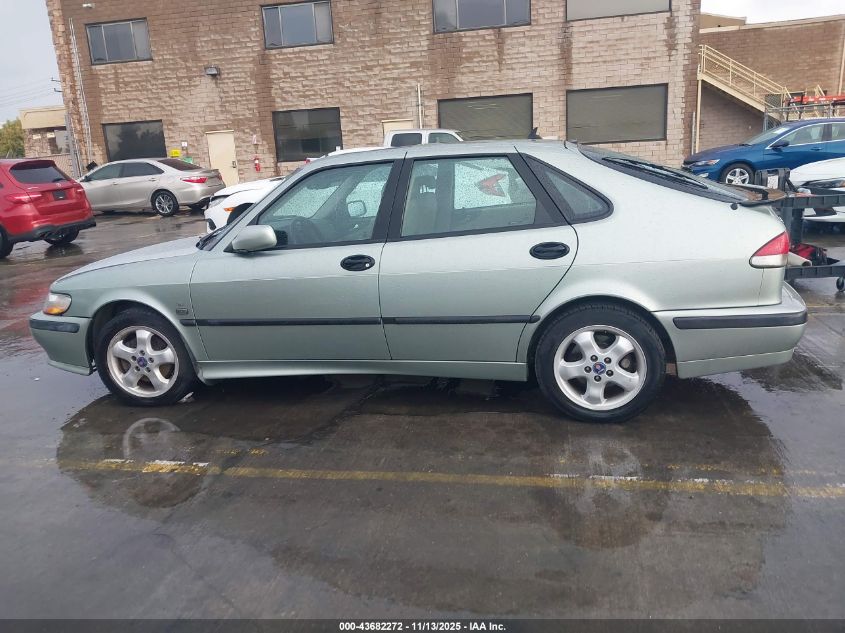 2001 Saab 9-3 Se VIN: YS3DF55K212054213 Lot: 43682272