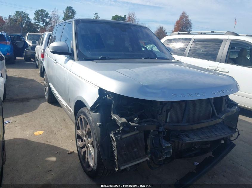 LAND ROVER RANGE ROVER 3.0L V6 SUPERCHARGED HSE