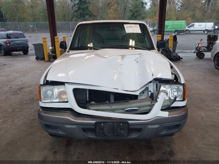 2002 Ford Ranger Xl/Xlt VIN: 1FTYR10D92PA03989 Lot: 43682312