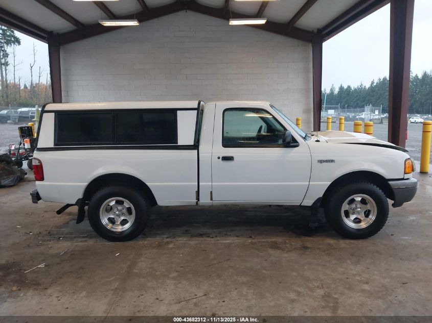 2002 Ford Ranger Xl/Xlt VIN: 1FTYR10D92PA03989 Lot: 43682312