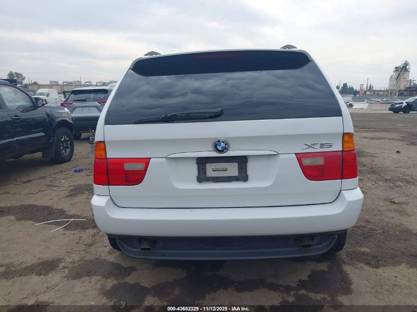 2003 BMW X5 3.0I VIN: 5UXFA53523LP27539 Lot: 43682329
