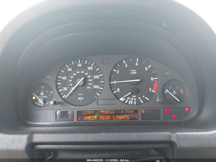 2003 BMW X5 3.0I VIN: 5UXFA53523LP27539 Lot: 43682329