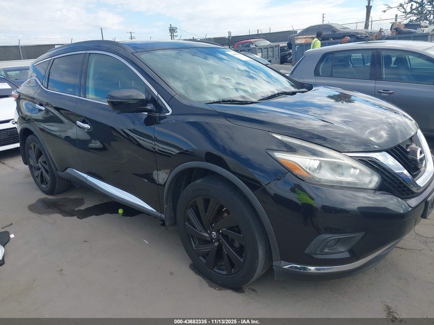2017 NISSAN MURANO PLATINUM - 5N1AZ2MG7HN161632