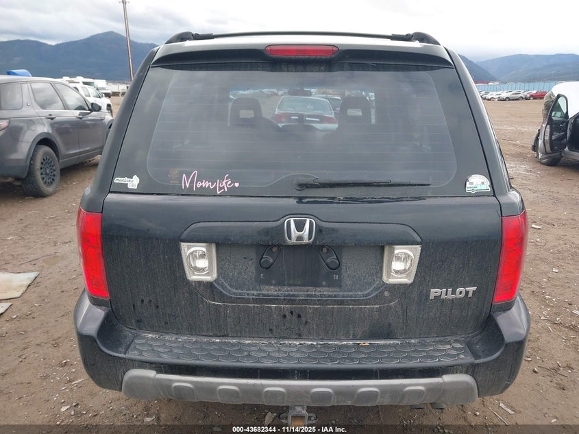 2005 Honda Pilot Lx VIN: 2HKYF18175H571452 Lot: 43682344