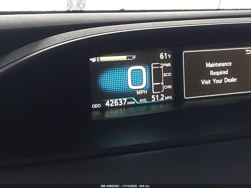 2021 Toyota Prius Prime Le VIN: JTDKAMFP0M3176522 Lot: 43682361