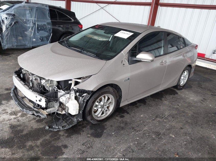 JTDKAMFP0M3176522 2021 TOYOTA PRIUS photo no. 2