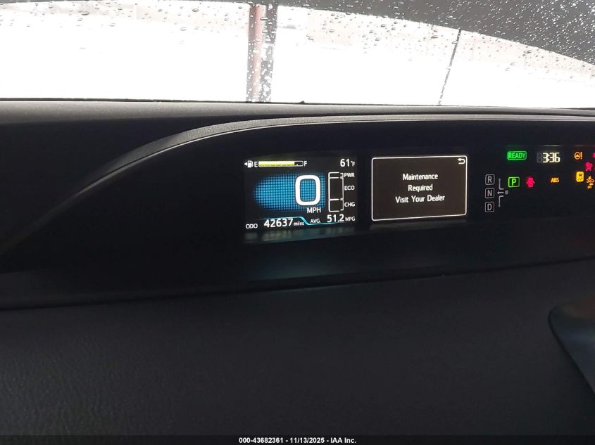 2021 Toyota Prius Prime Le VIN: JTDKAMFP0M3176522 Lot: 43682361