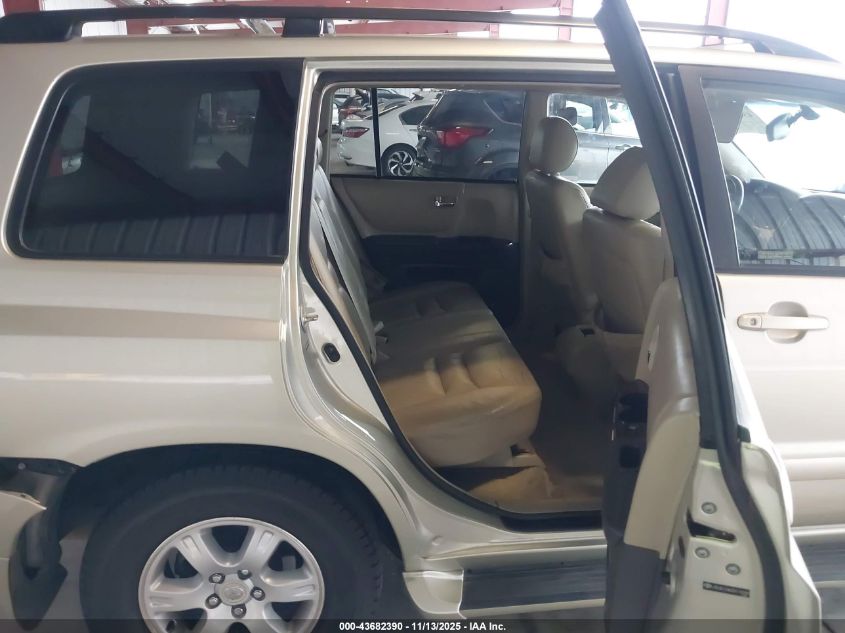 2003 Toyota Highlander Limited V6 VIN: JTEGF21A030110949 Lot: 43682390