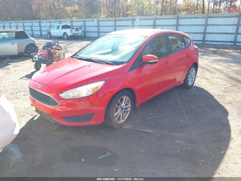 2015 FORD FOCUS SE - 1FADP3K24FL234457