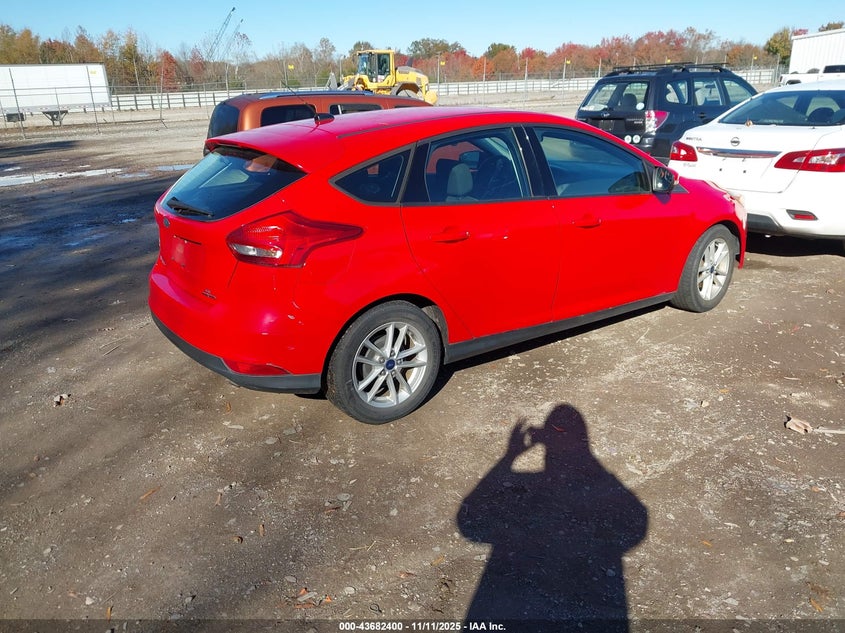 2015 FORD FOCUS SE - 1FADP3K24FL234457