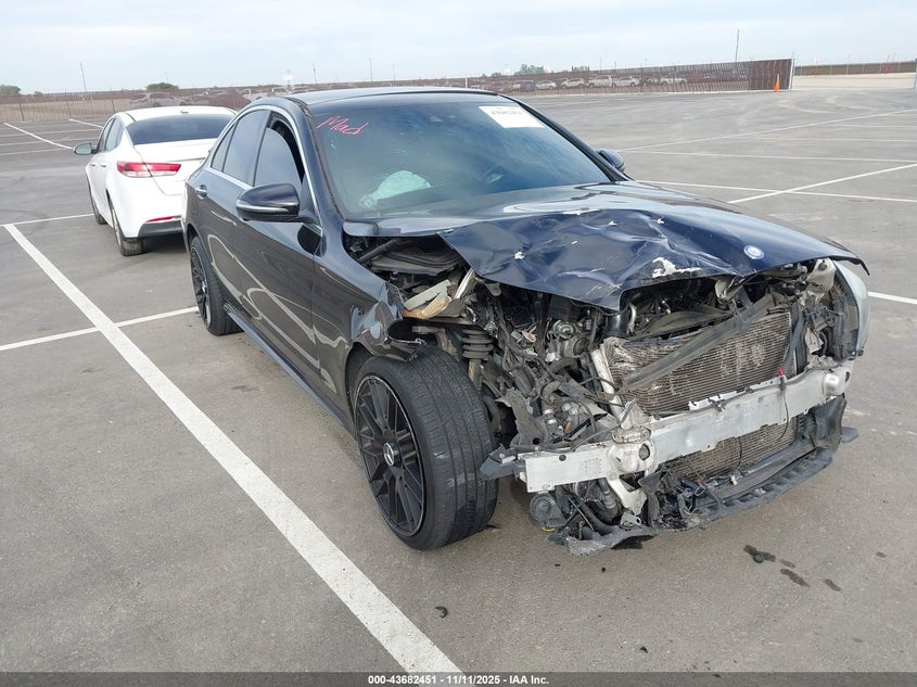 2016 MERCEDES-BENZ C 300 SPORT 4MATIC - WDDWF4KB0GR146019