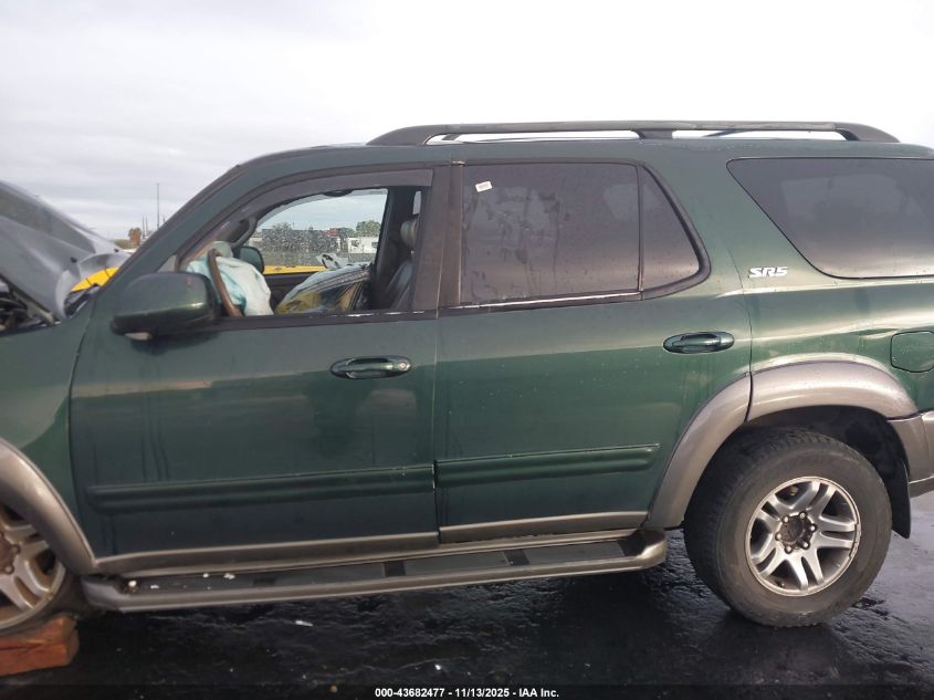 2004 Toyota Sequoia Sr5 V8 VIN: 5TDZT34A54S207537 Lot: 43682477