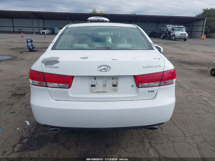 2007 Hyundai Sonata Limited/Se V6 VIN: 5NPEU46F47H176947 Lot: 43682478