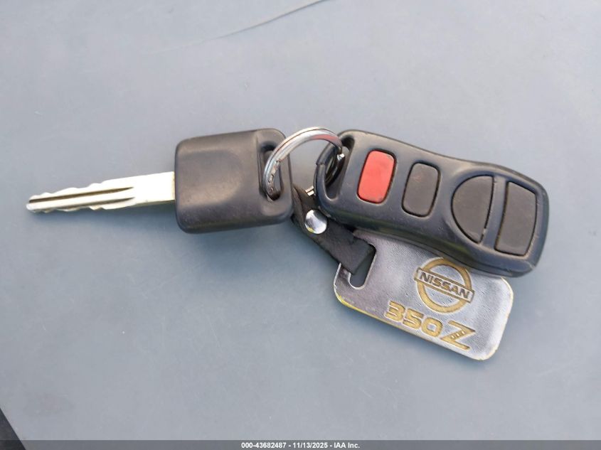 2003 Nissan 350Z Touring VIN: JN1AZ34E23T019527 Lot: 43682487