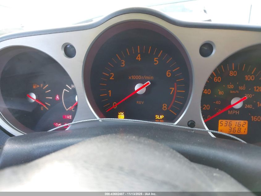 2003 Nissan 350Z Touring VIN: JN1AZ34E23T019527 Lot: 43682487