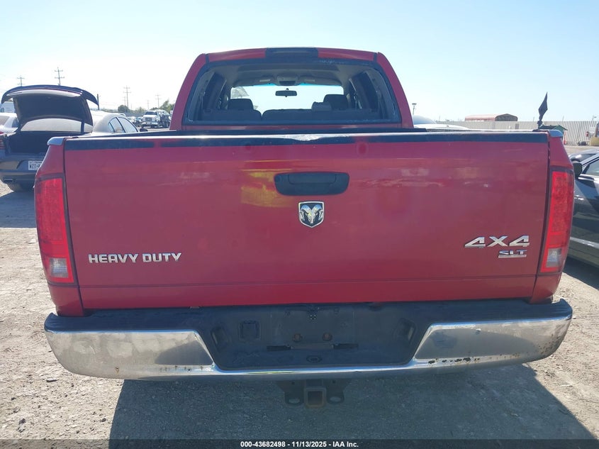 2006 Dodge Ram 3500 Slt VIN: 3D7LX39C76G157915 Lot: 43682498