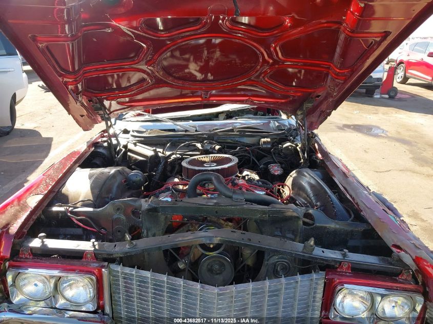 1970 Cadillac Deville VIN: F0246654 Lot: 43682517